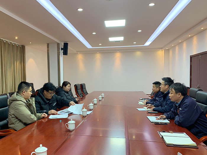山東省“四進(jìn)”工作組 蒞臨山東聚源熱力有限責(zé)任公司督導(dǎo)復(fù)工復(fù)產(chǎn)工作